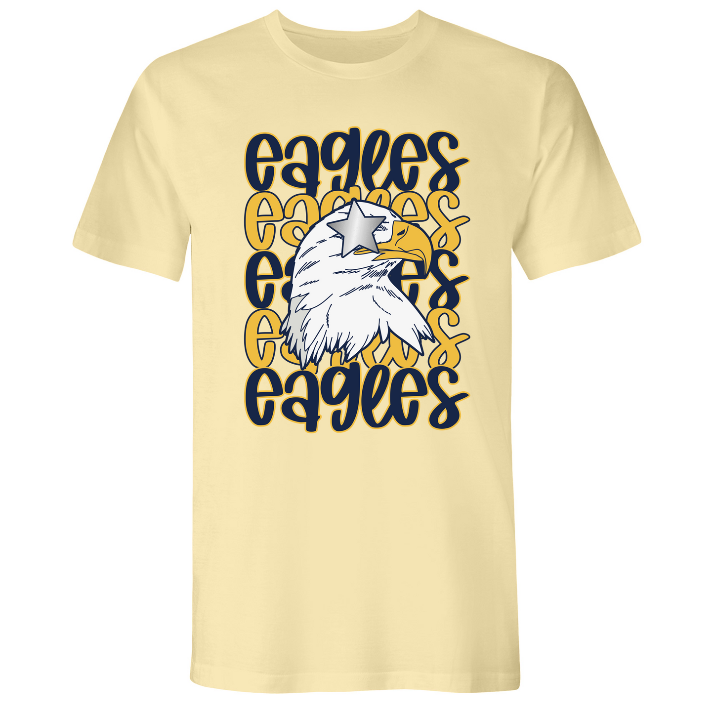 Mens Small Banana Cream Style_T-Shirt