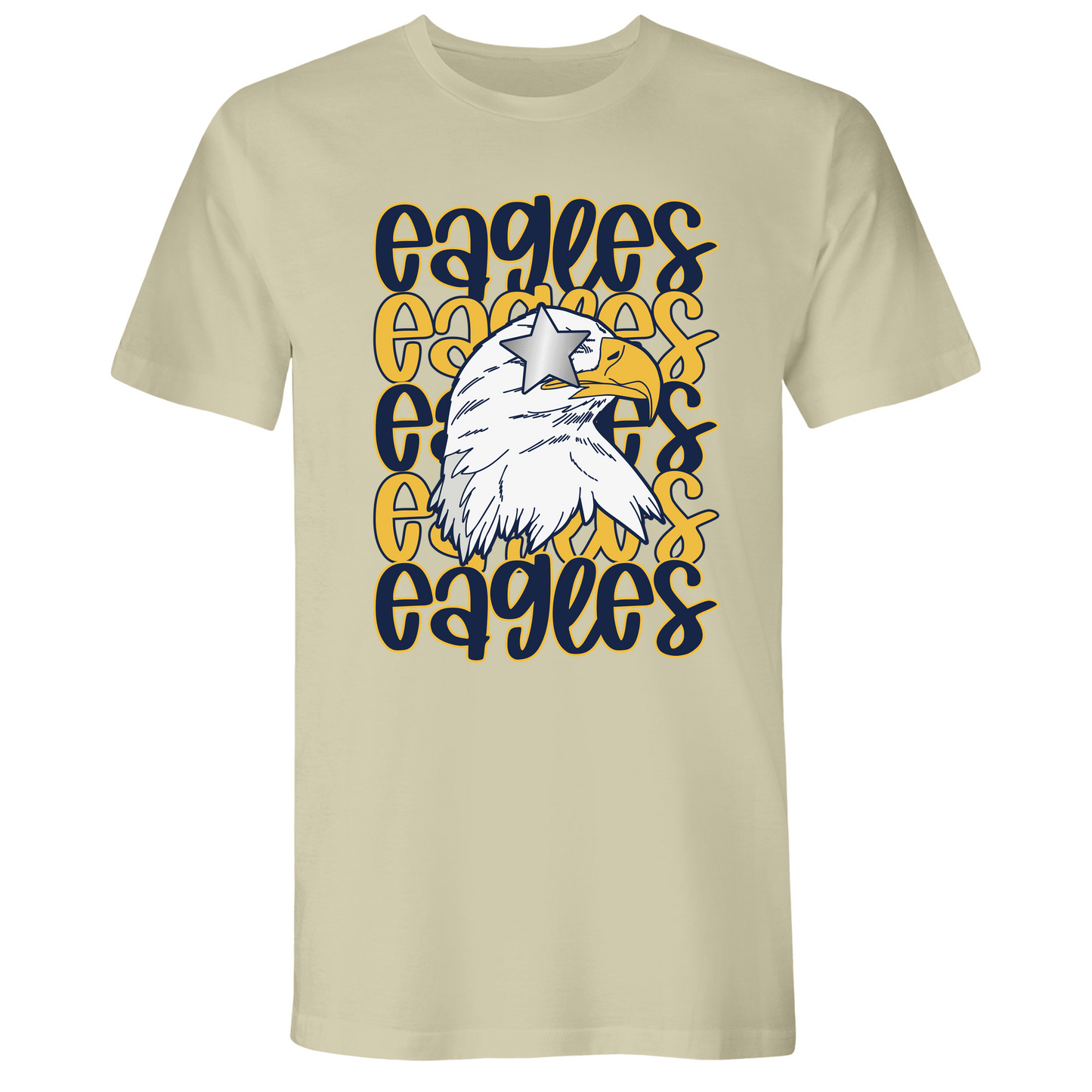 Mens Small Sand Style_T-Shirt