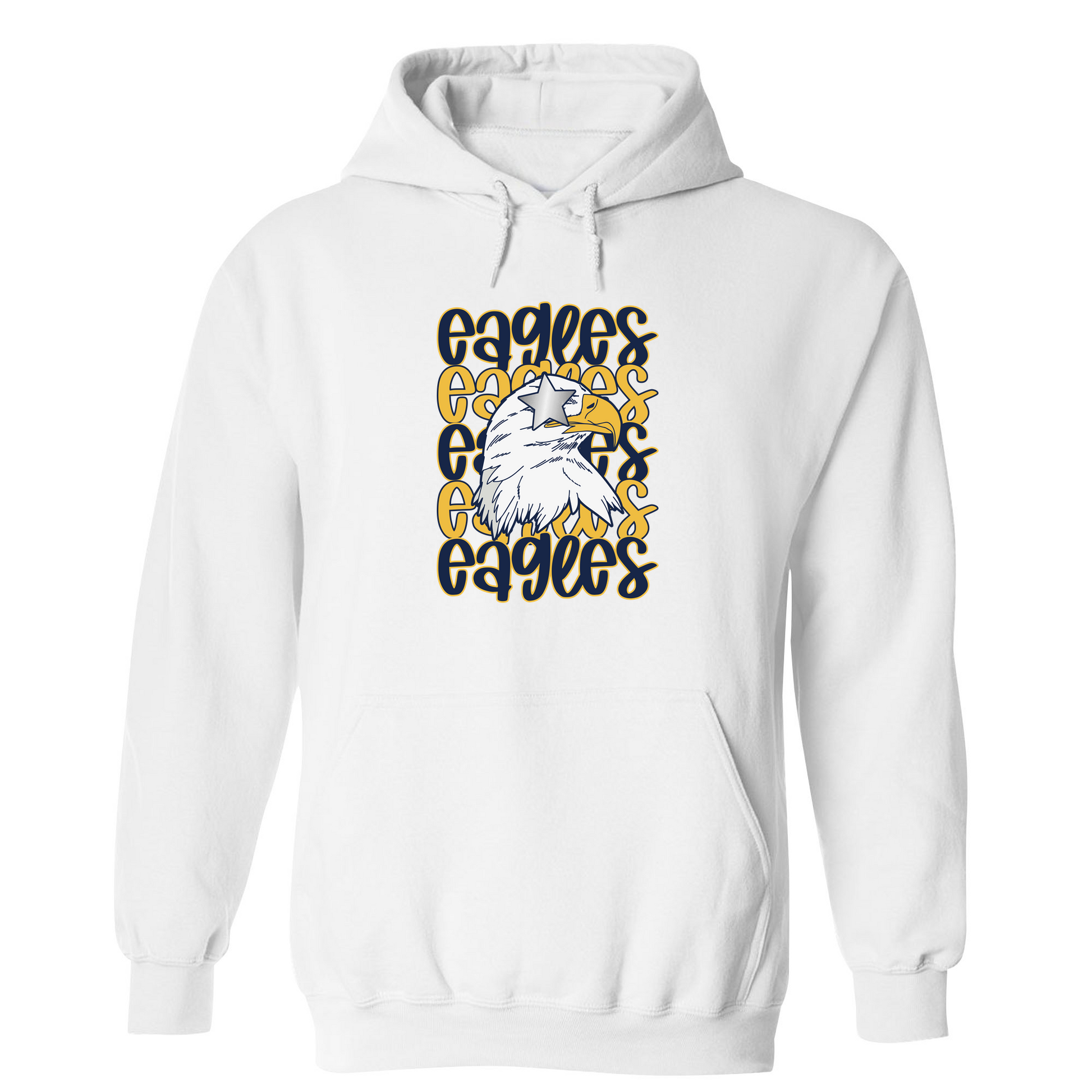 Mens Small White Style_Hoodie