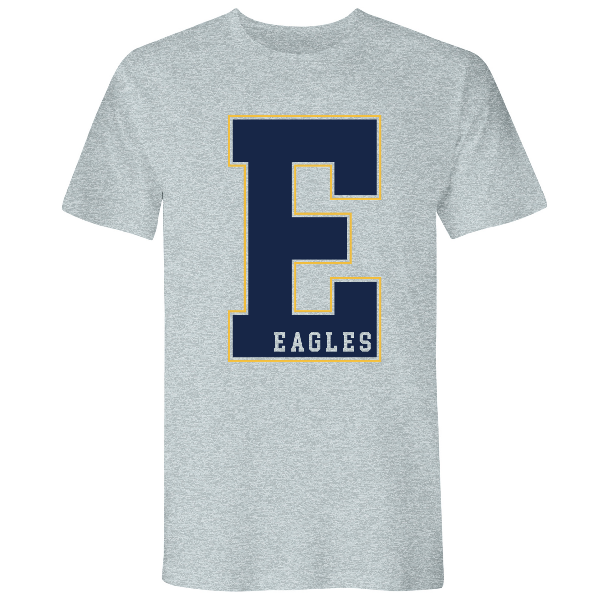 Mens Small Heather Gray Style_T-Shirt