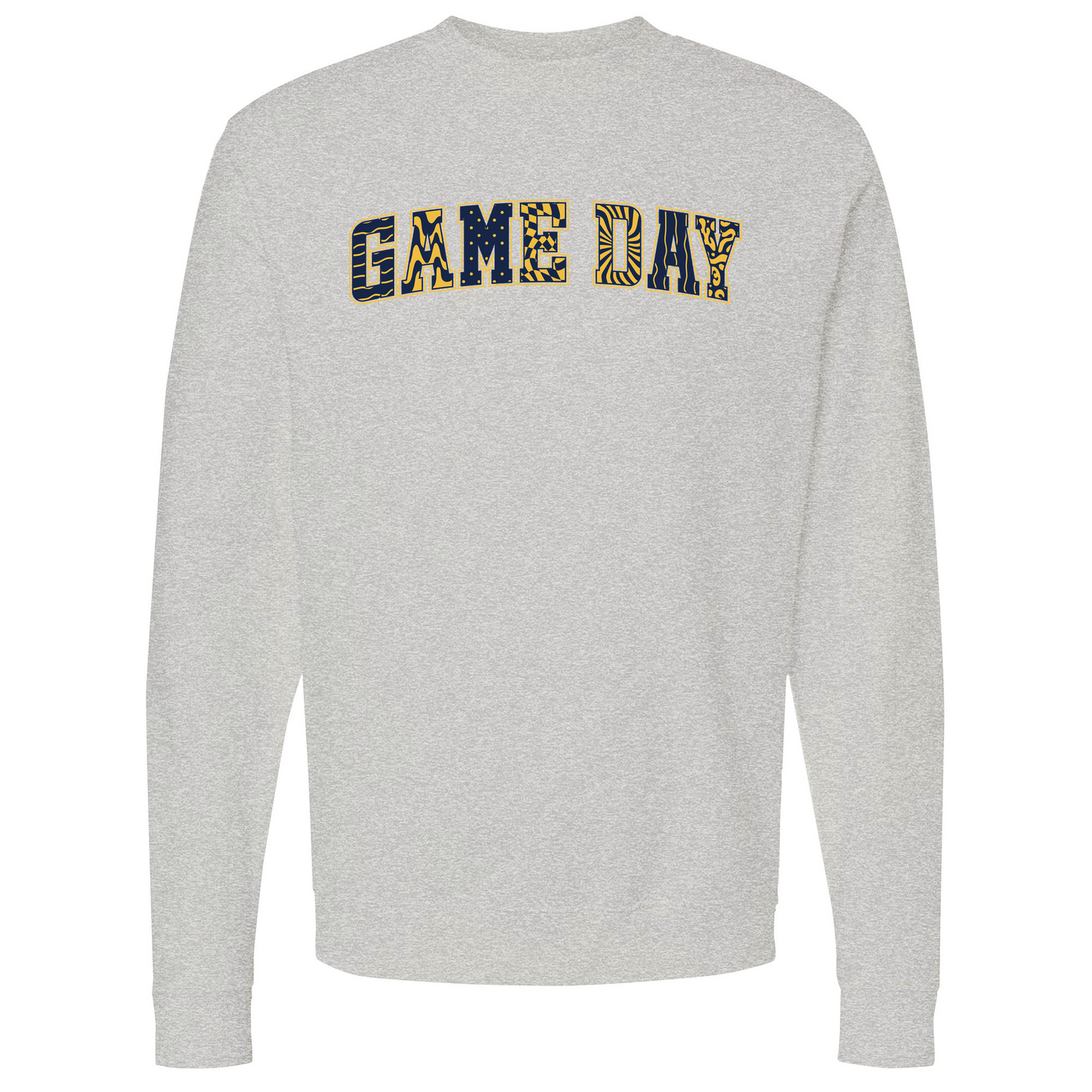 Mens Small Grey Heather Style_Sweatshirt