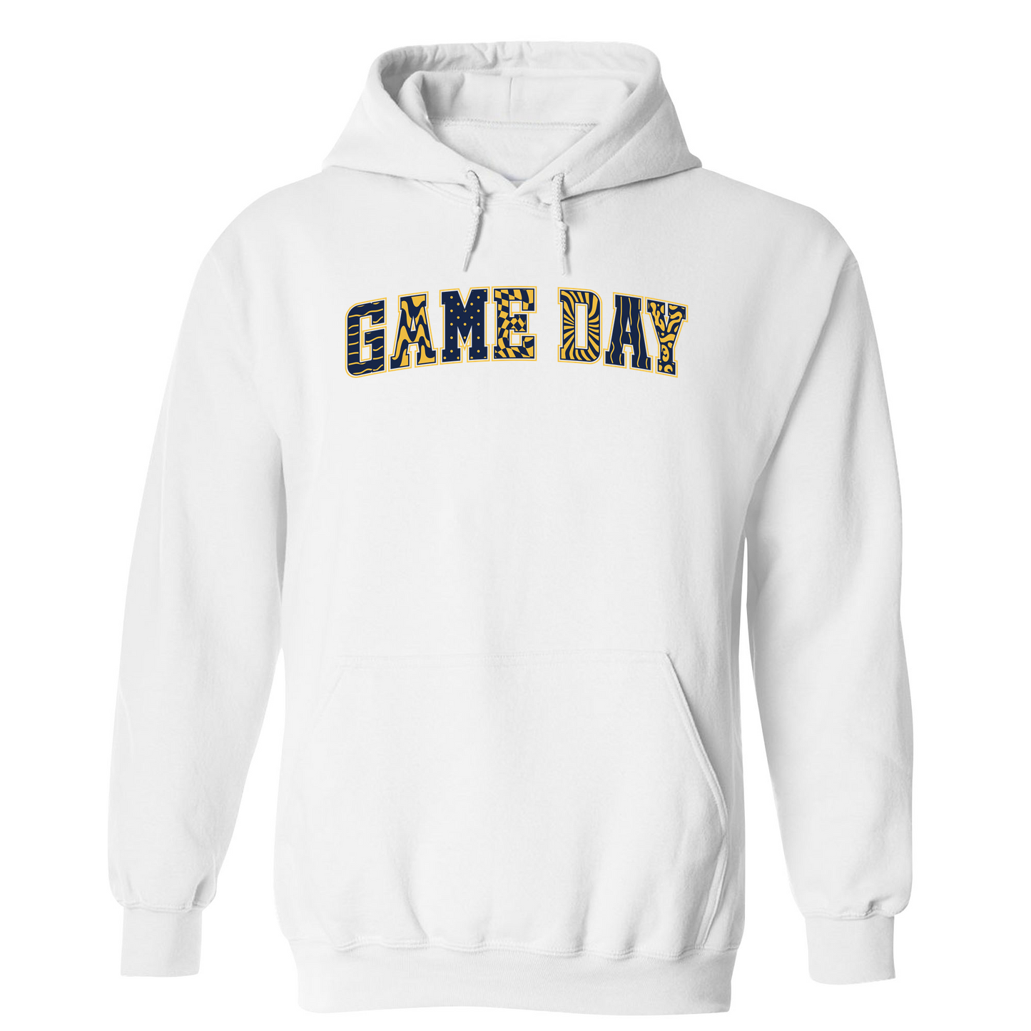 Mens Small White Style_Hoodie