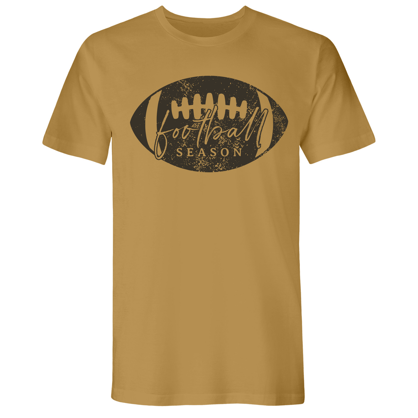 Mens Small Antique Gold Style_T-Shirt