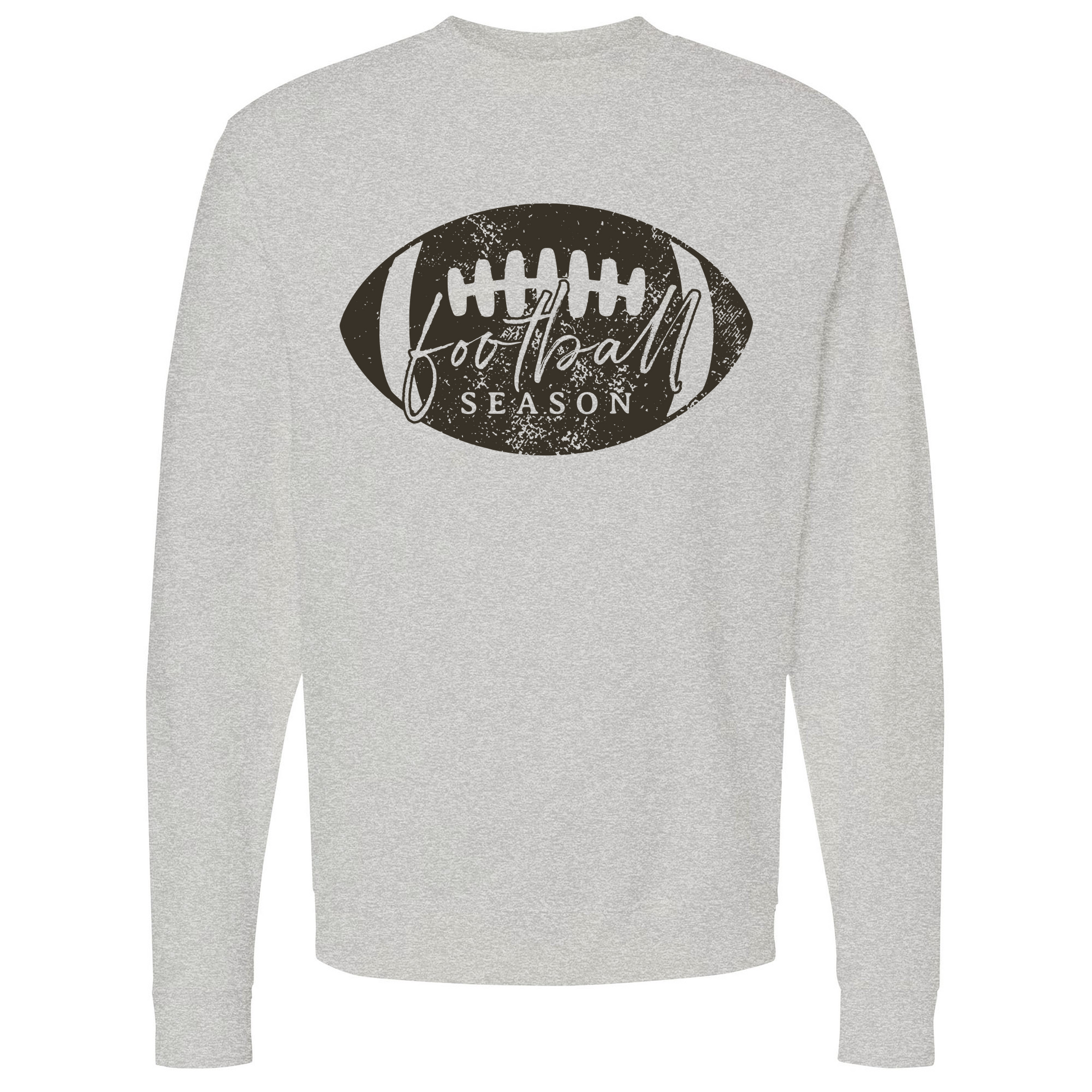 Mens Small Grey Heather Style_Sweatshirt