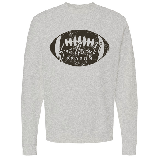 Mens Small Grey Heather Style_Sweatshirt