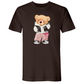 Mens Small Brown Style_T-Shirt