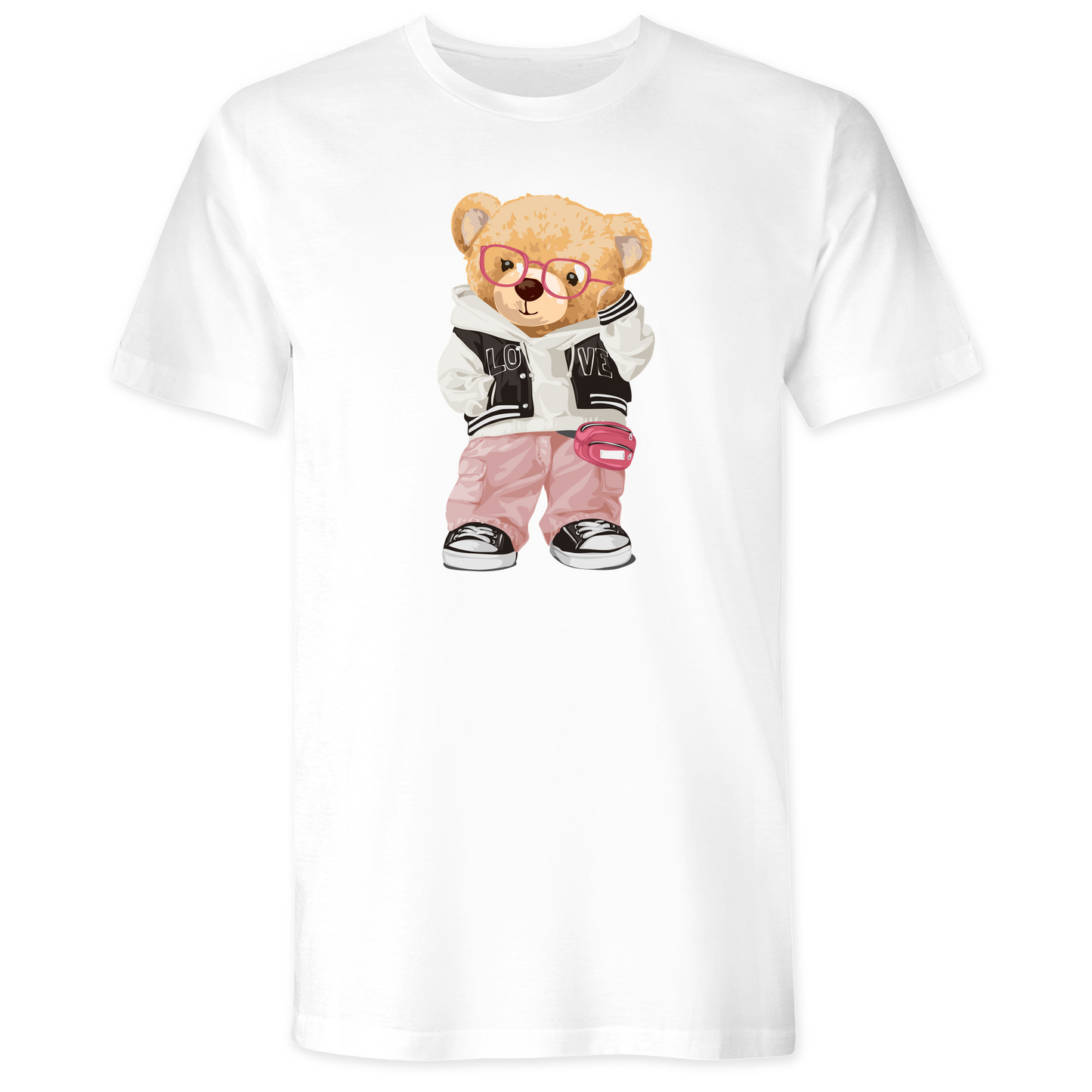 Mens Small White Style_T-Shirt