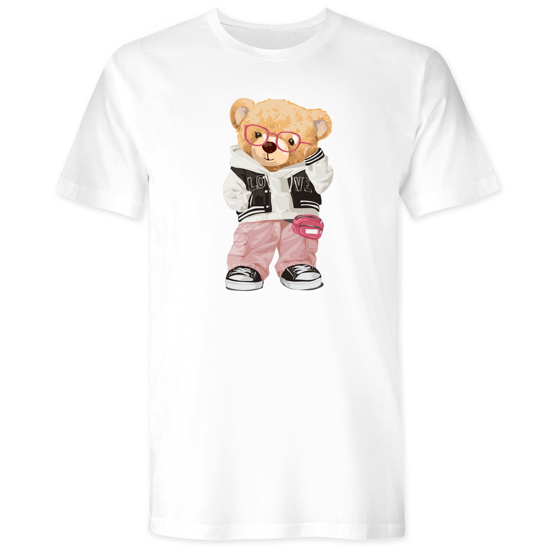 Mens Small White Style_T-Shirt