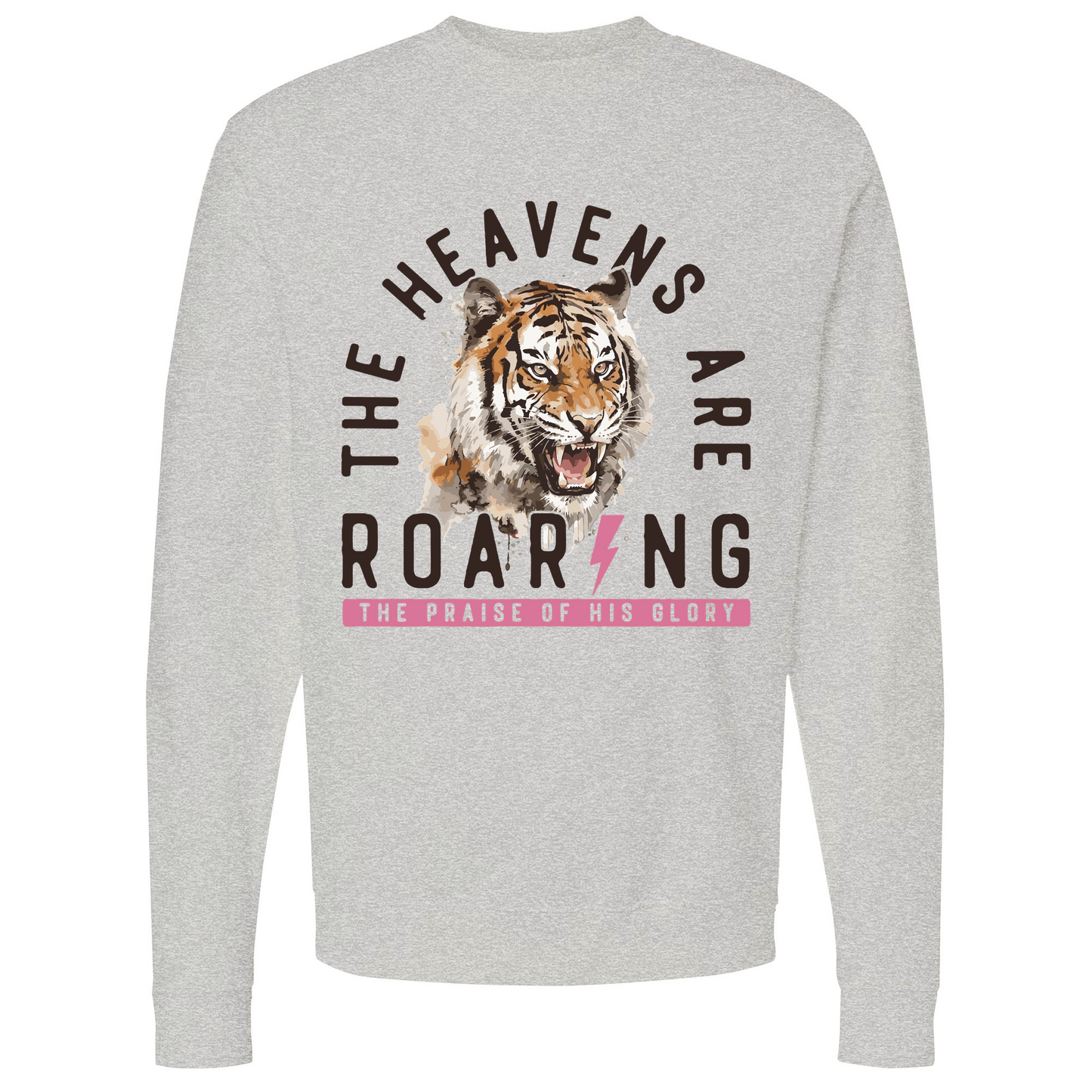 Mens Small Grey Heather Style_Sweatshirt