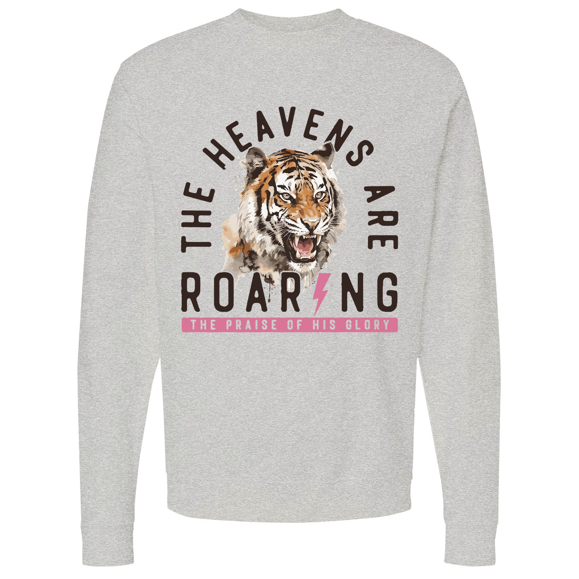 Mens Small Grey Heather Style_Sweatshirt