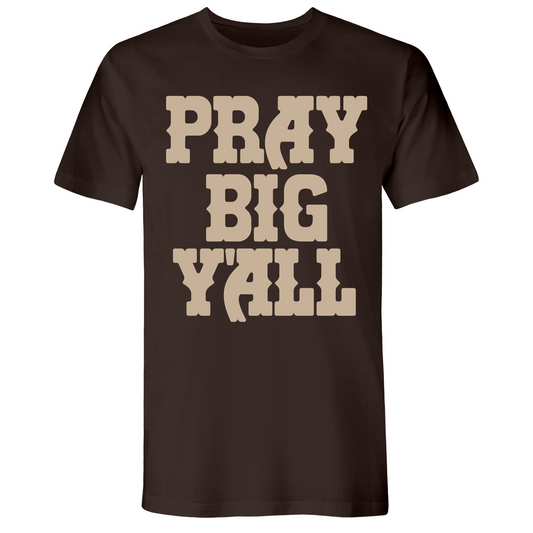 Mens Small Brown Style_T-Shirt