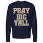 Mens Small Classic Navy Heather Style_Sweatshirt