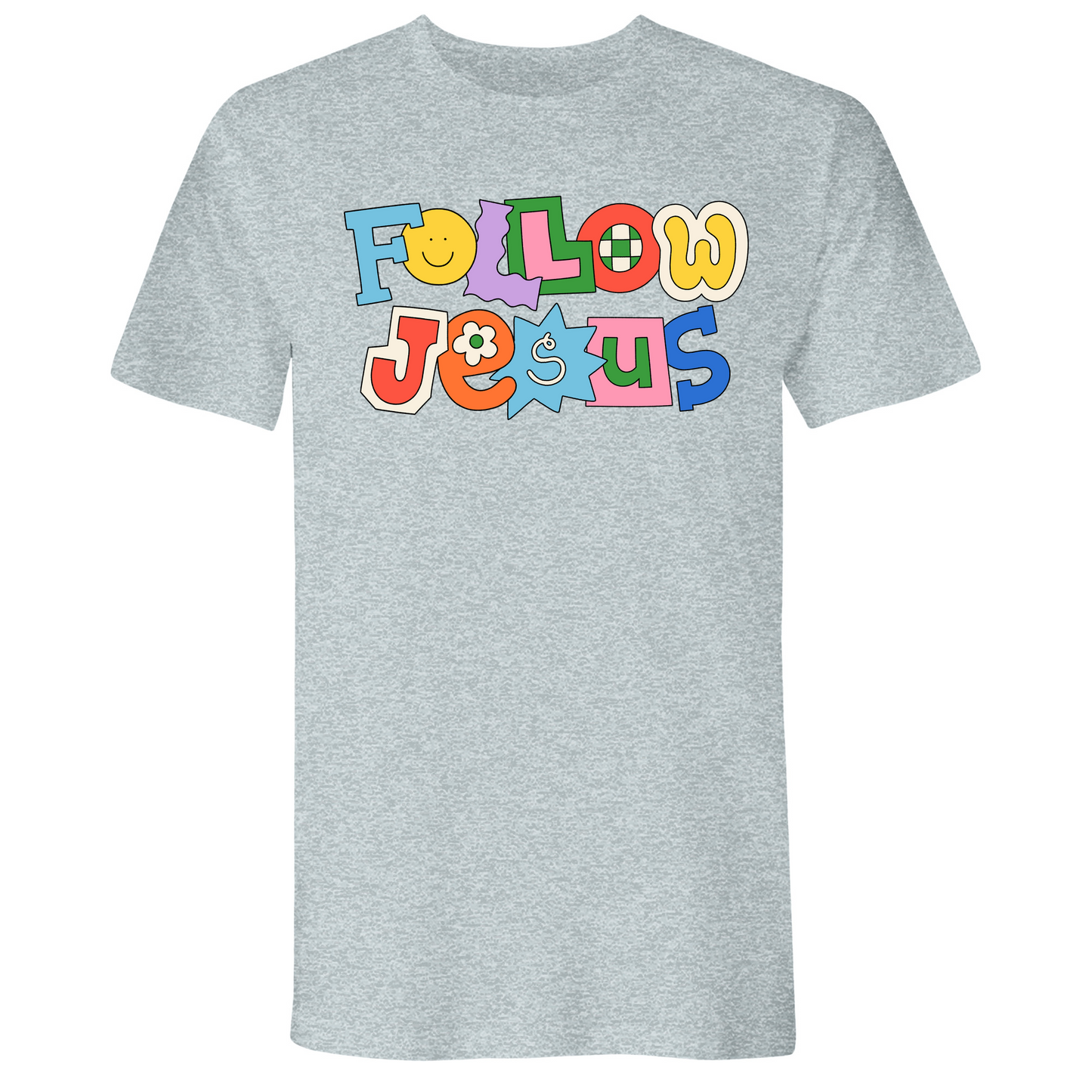 Mens Small Heather Gray Style_T-Shirt