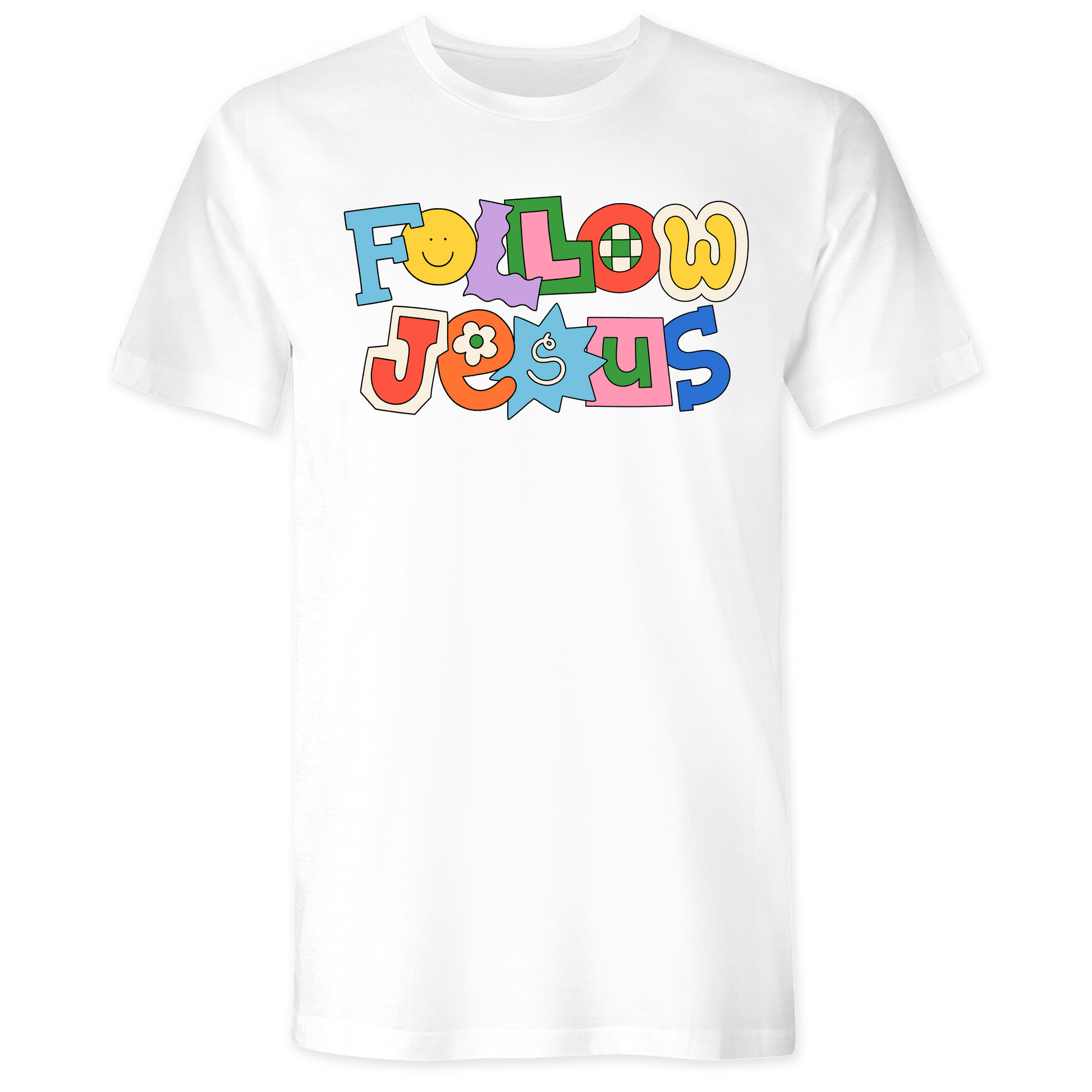 Mens Small White Style_T-Shirt