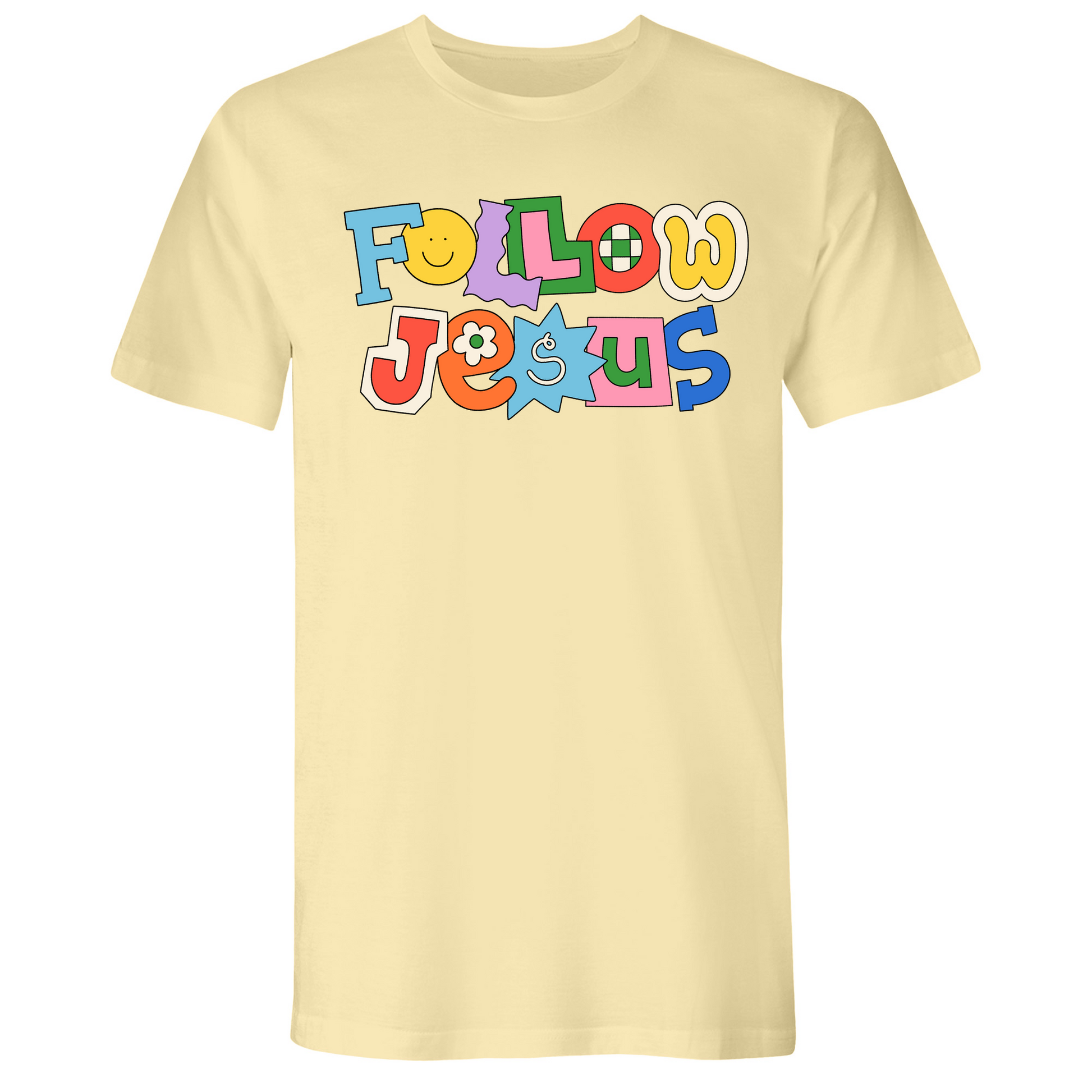 Mens Small Banana Cream Style_T-Shirt