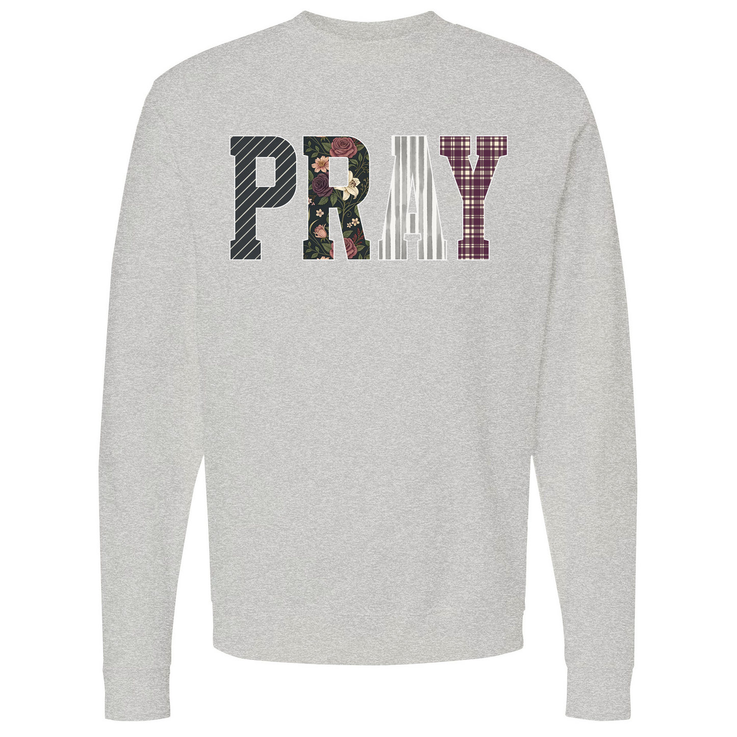 Mens Small Grey Heather Style_Sweatshirt