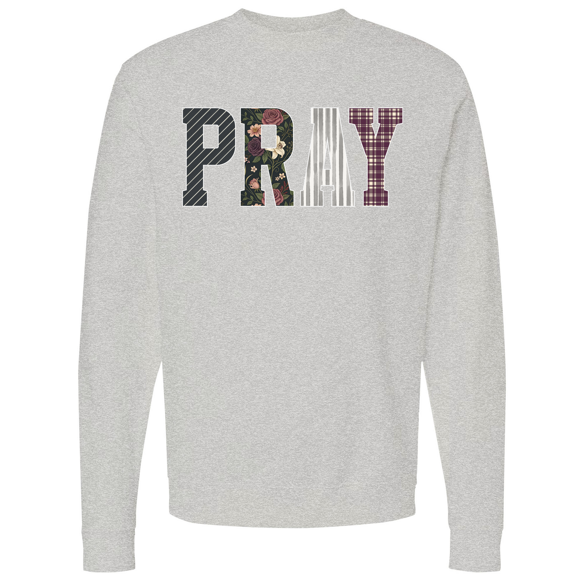 Mens Small Grey Heather Style_Sweatshirt