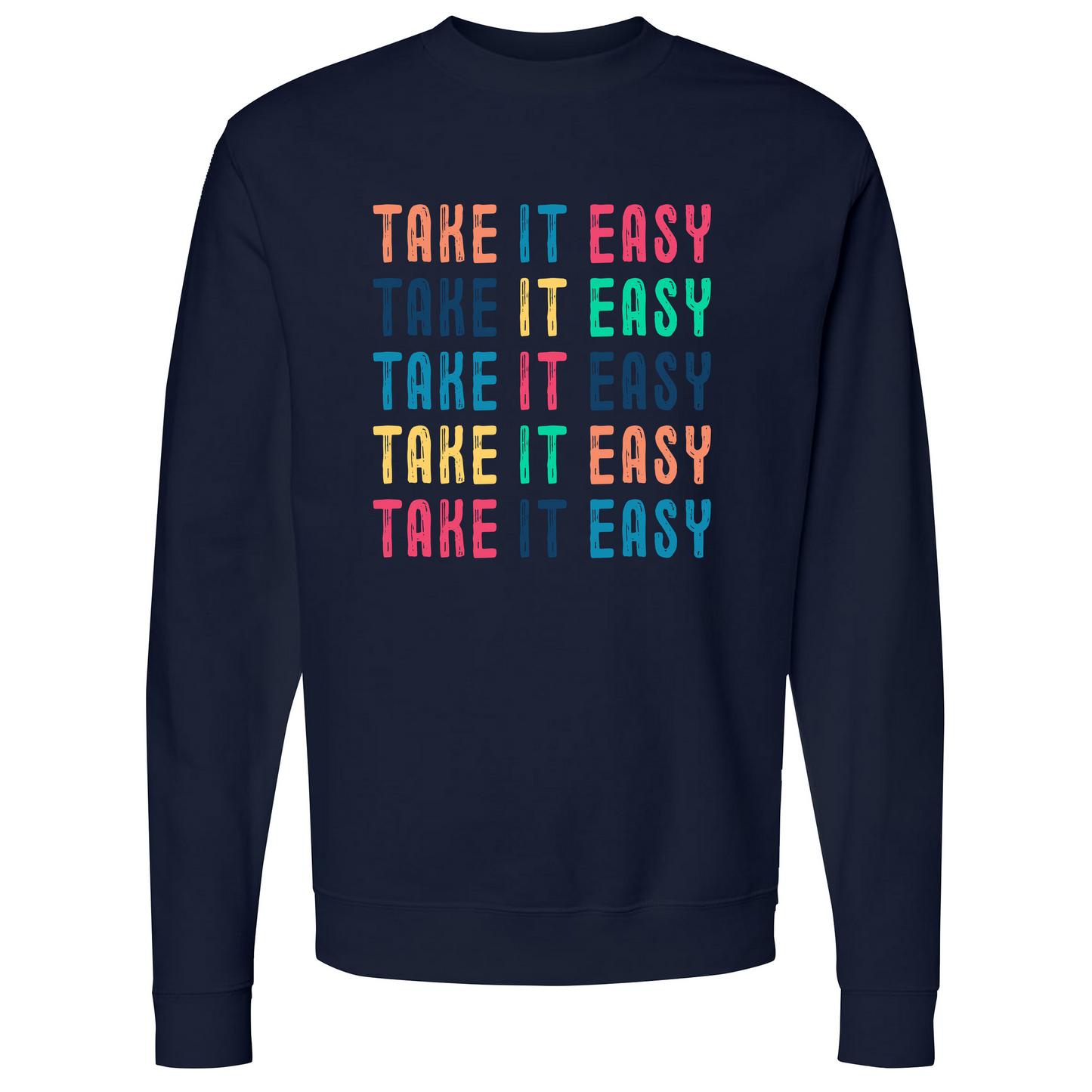 Mens Small Classic Navy Heather Style_Sweatshirt