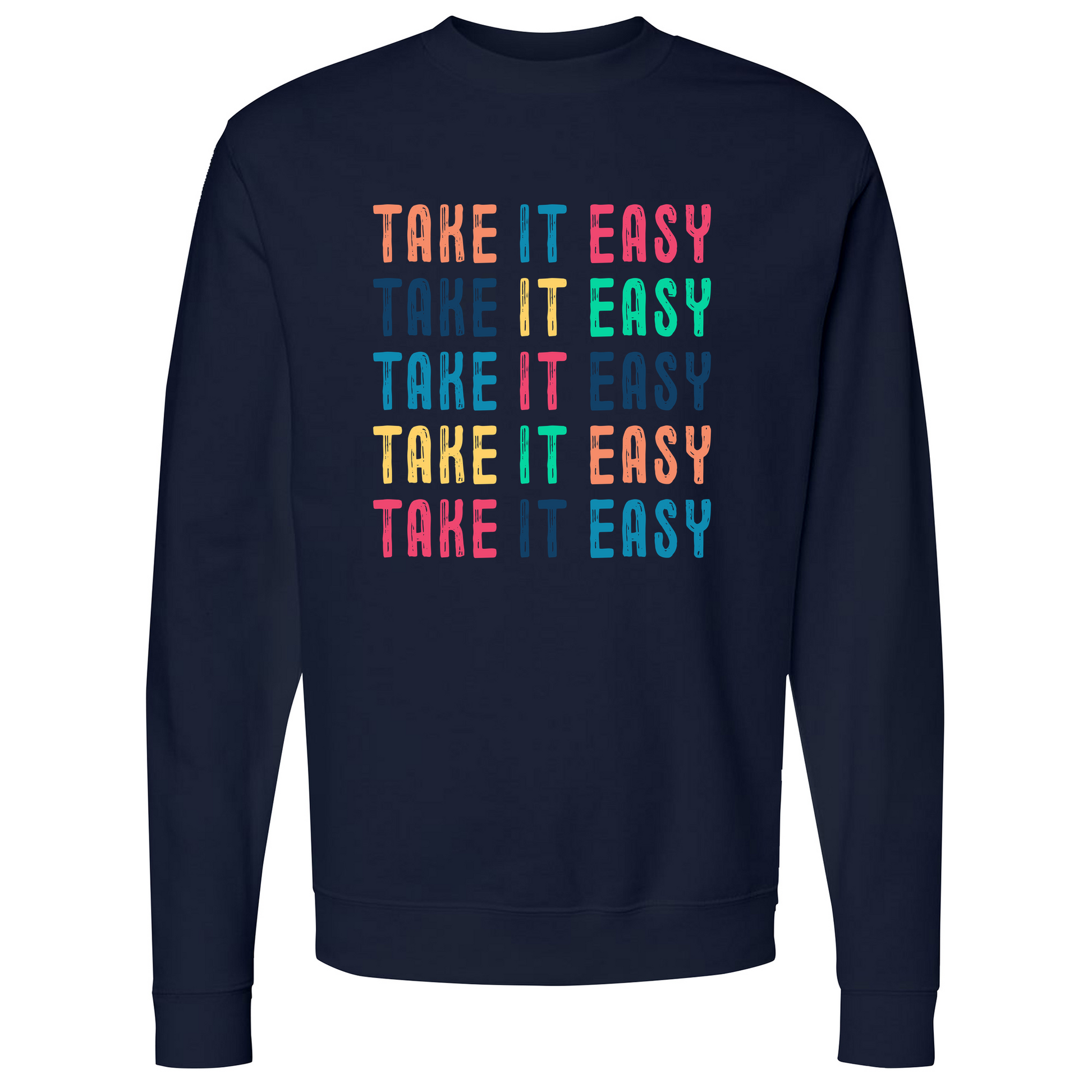 Mens Small Classic Navy Heather Style_Sweatshirt