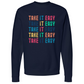 Mens Small Classic Navy Heather Style_Sweatshirt
