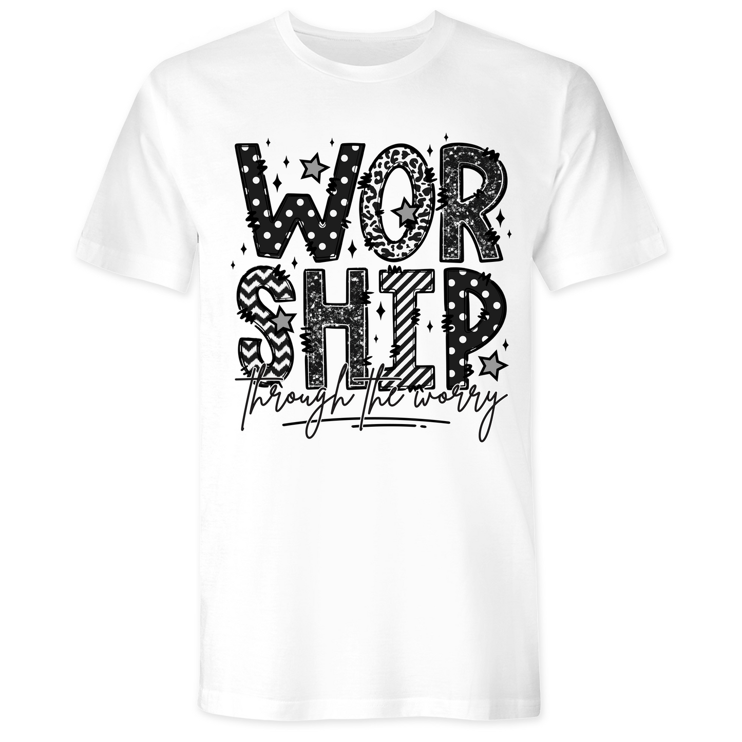 Mens Small White Style_T-Shirt