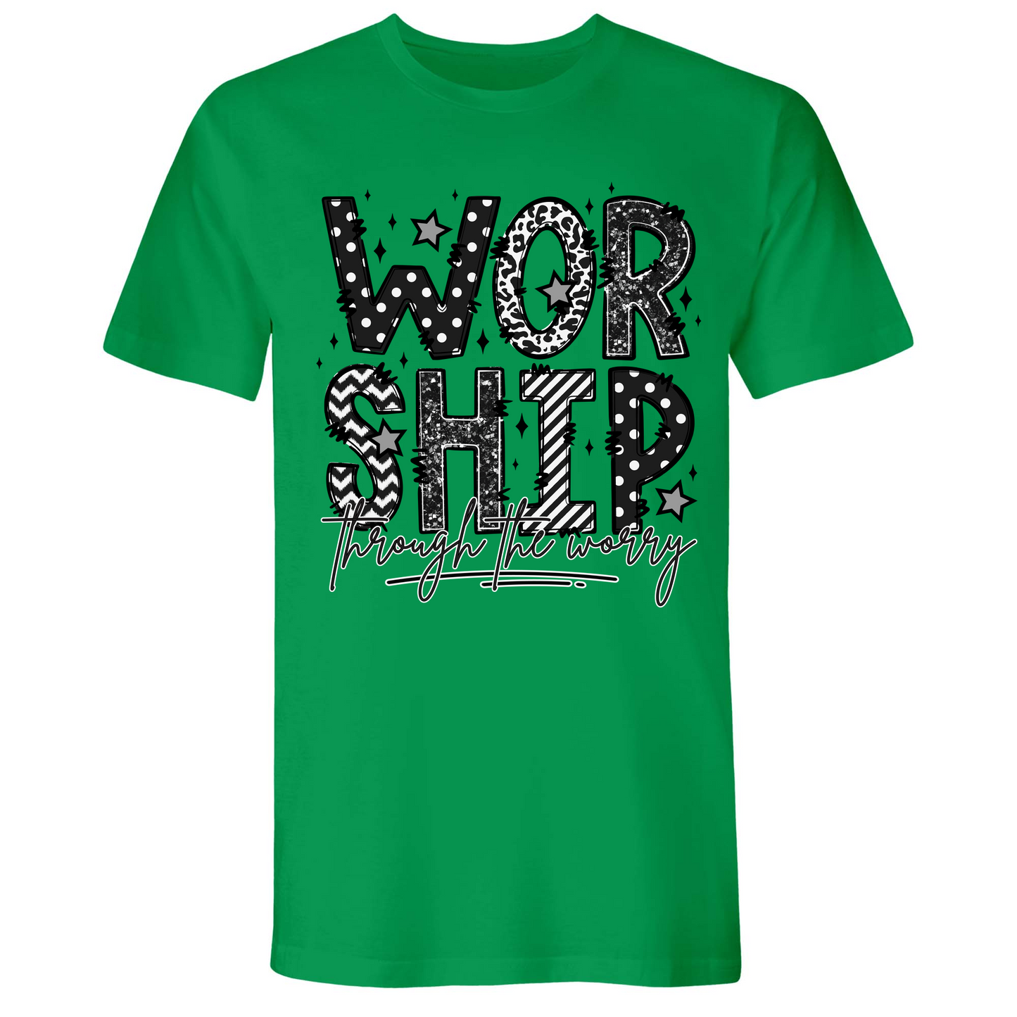 Mens Small Kelly Green Style_T-Shirt