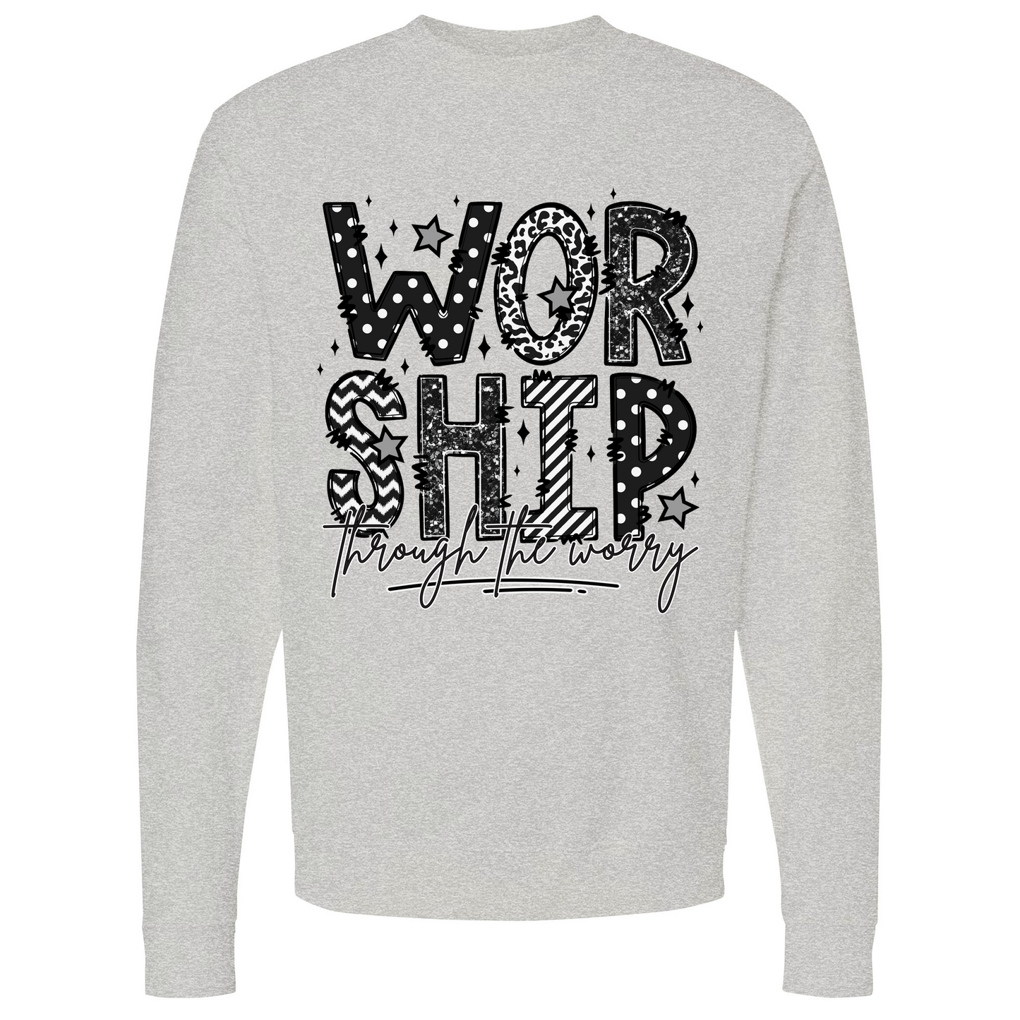 Mens Small Grey Heather Style_Sweatshirt