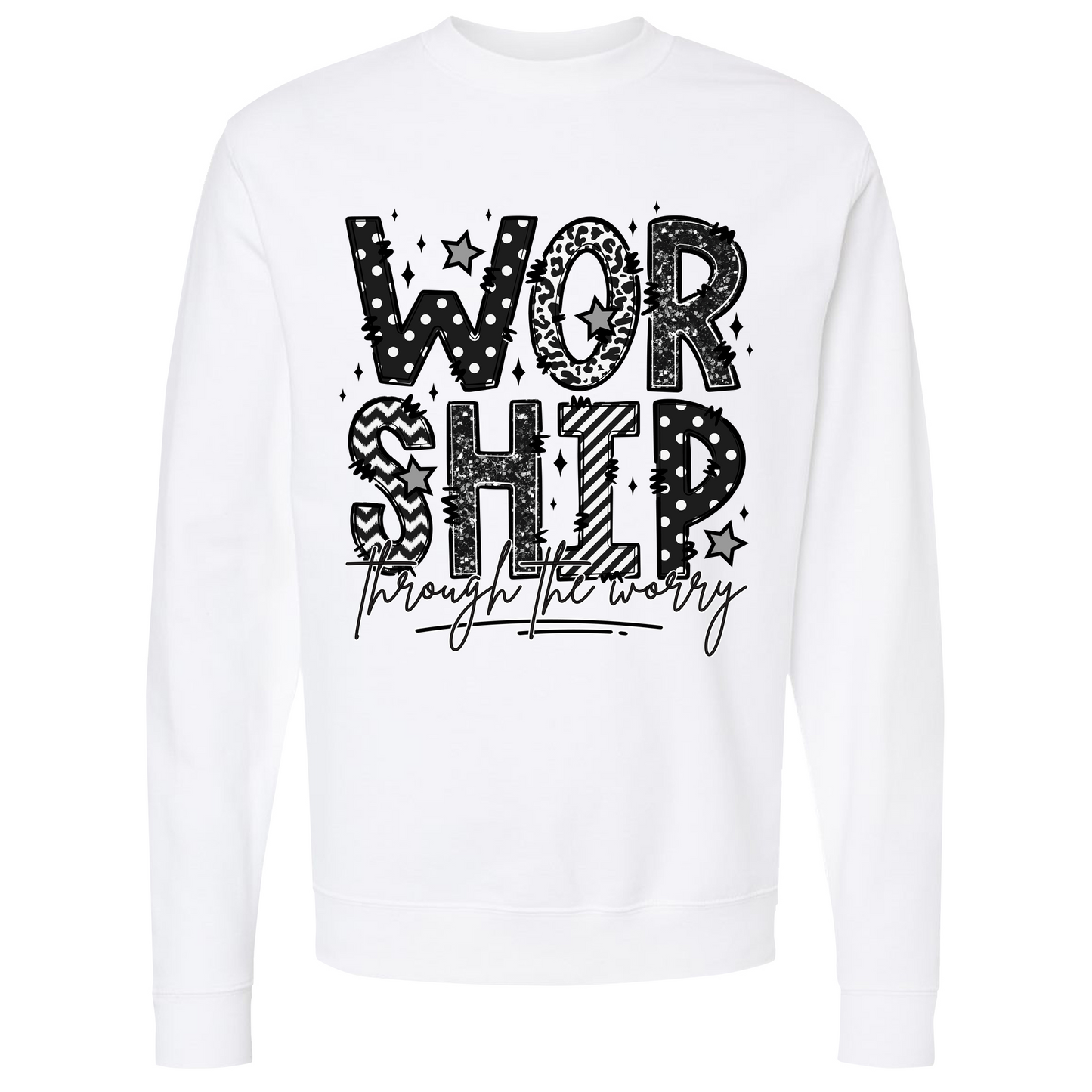 Mens Small White Style_Sweatshirt