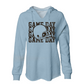 Womens Small Misty Blue Style_Hoodie