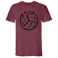 Mens Small Heather Maroon Style_T-Shirt