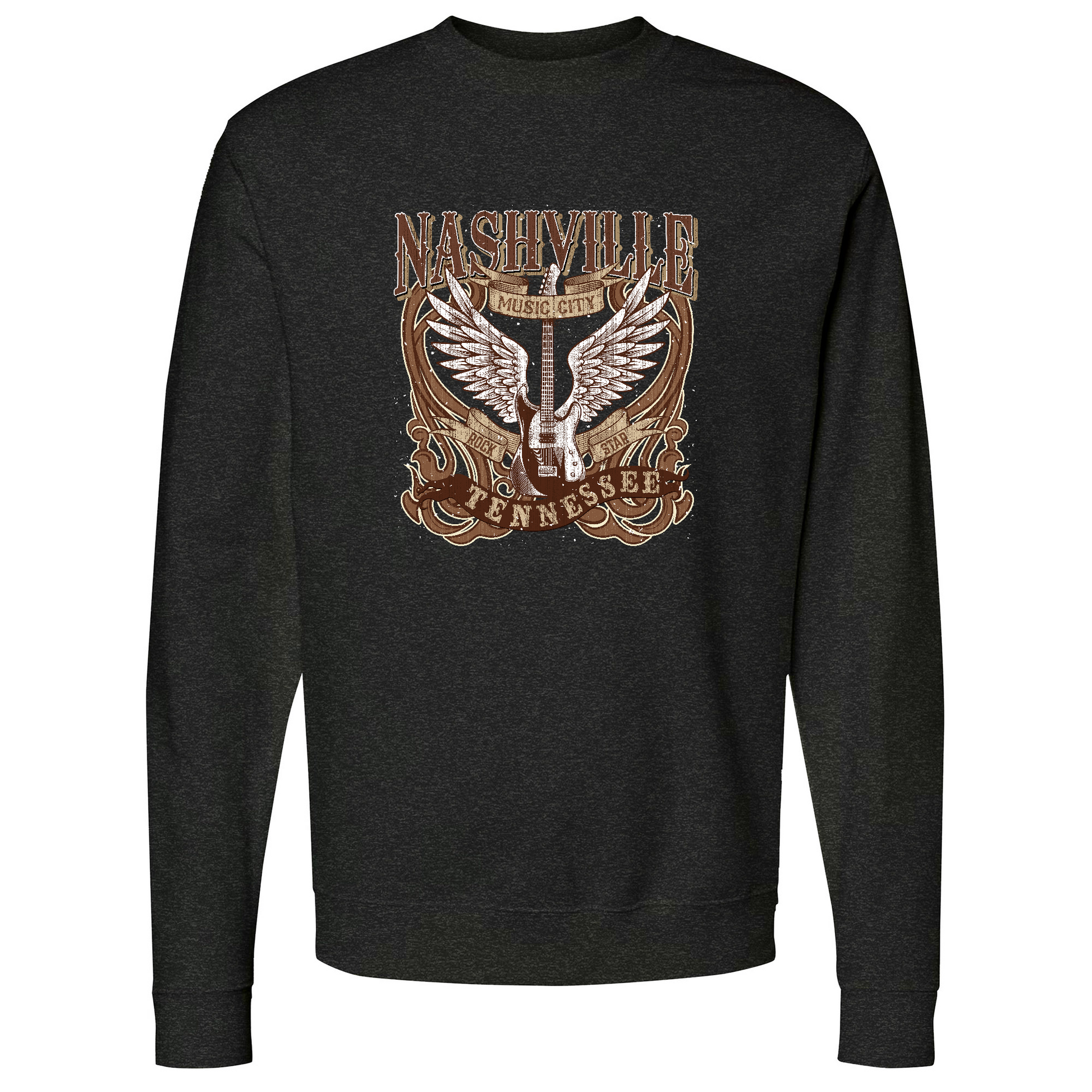 Mens Small Charcoal Heather Style_Sweatshirt