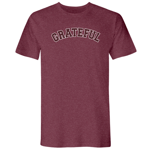 Mens Small Heather Maroon Style_T-Shirt