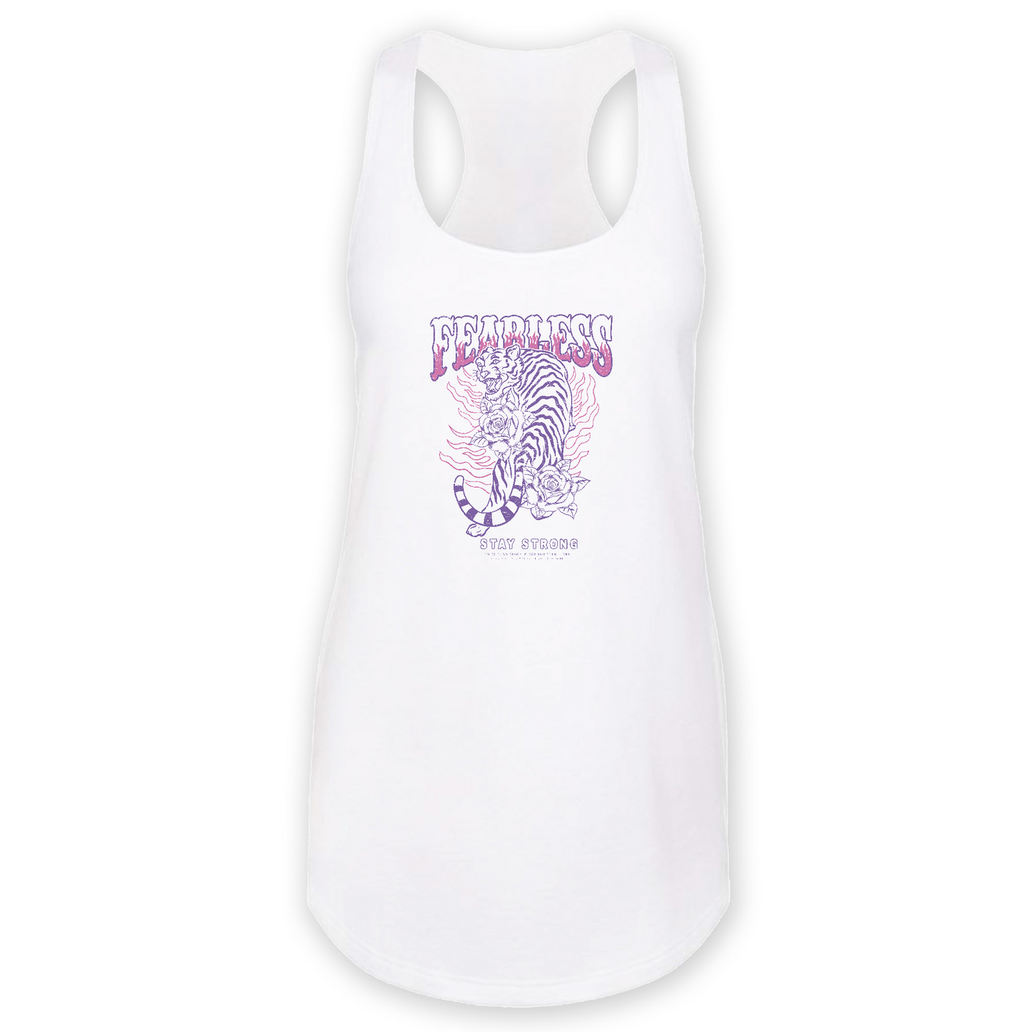 Womens Small White Style_Tank Top