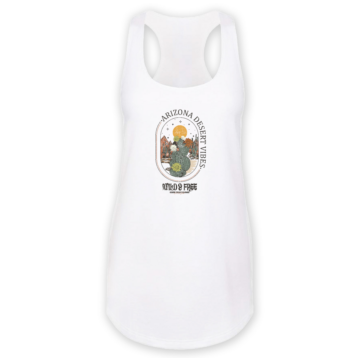 Womens Small White Style_Tank Top