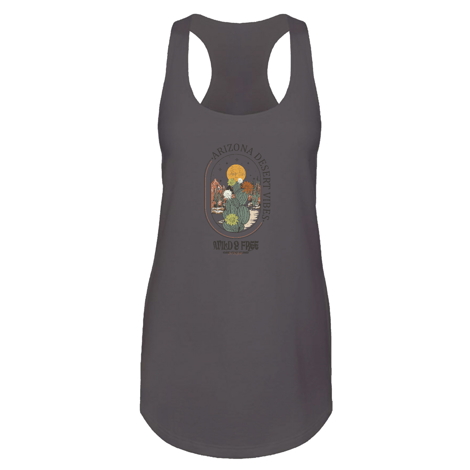 Womens Small Dark Gray Style_Tank Top