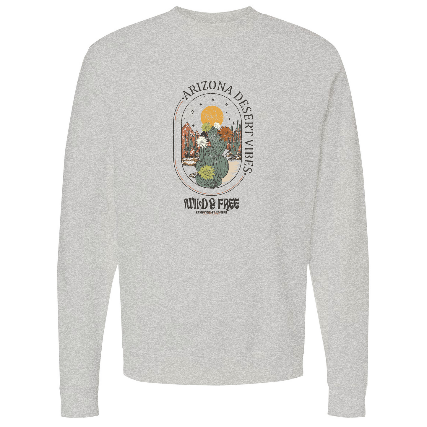 Mens Small Grey Heather Style_Sweatshirt