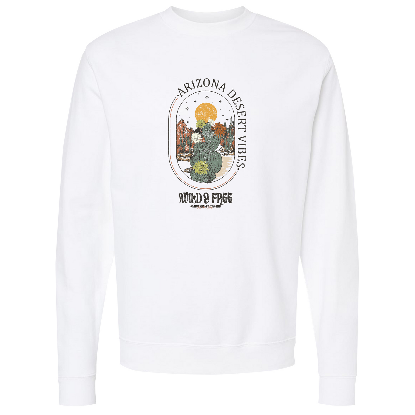 Mens Small White Style_Sweatshirt