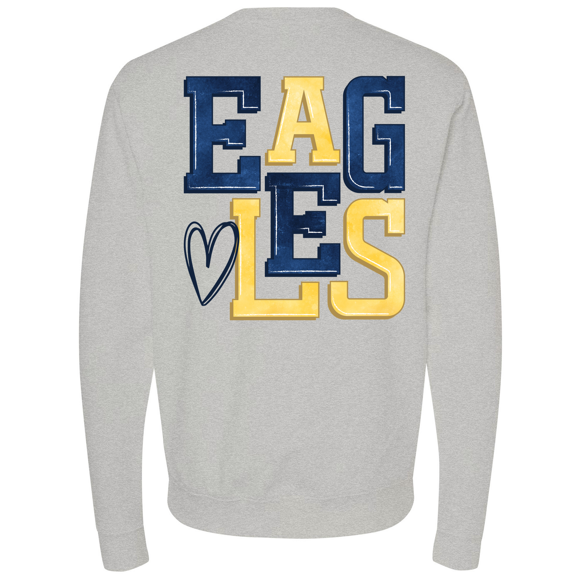 Mens Medium Grey Heather Style_Sweatshirt