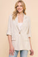 Pin-Striped Soft Linen Jacket