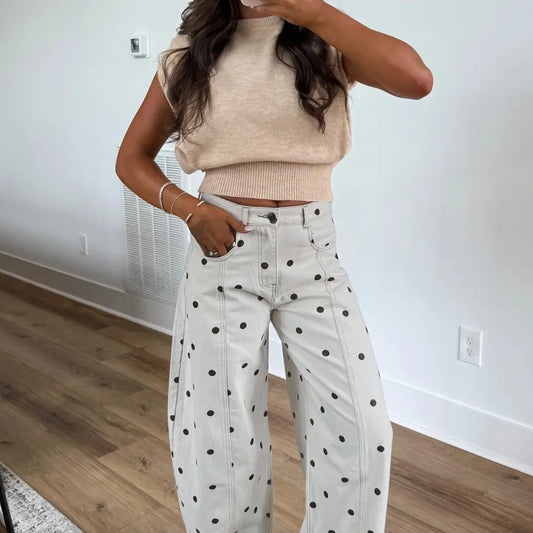 Polka Dot Pants