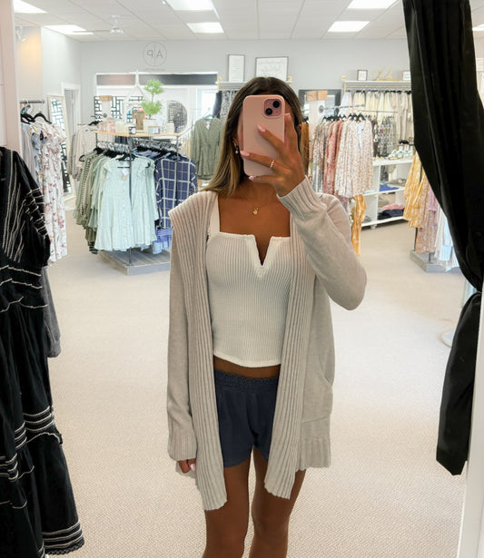 Light Grey Cardigan