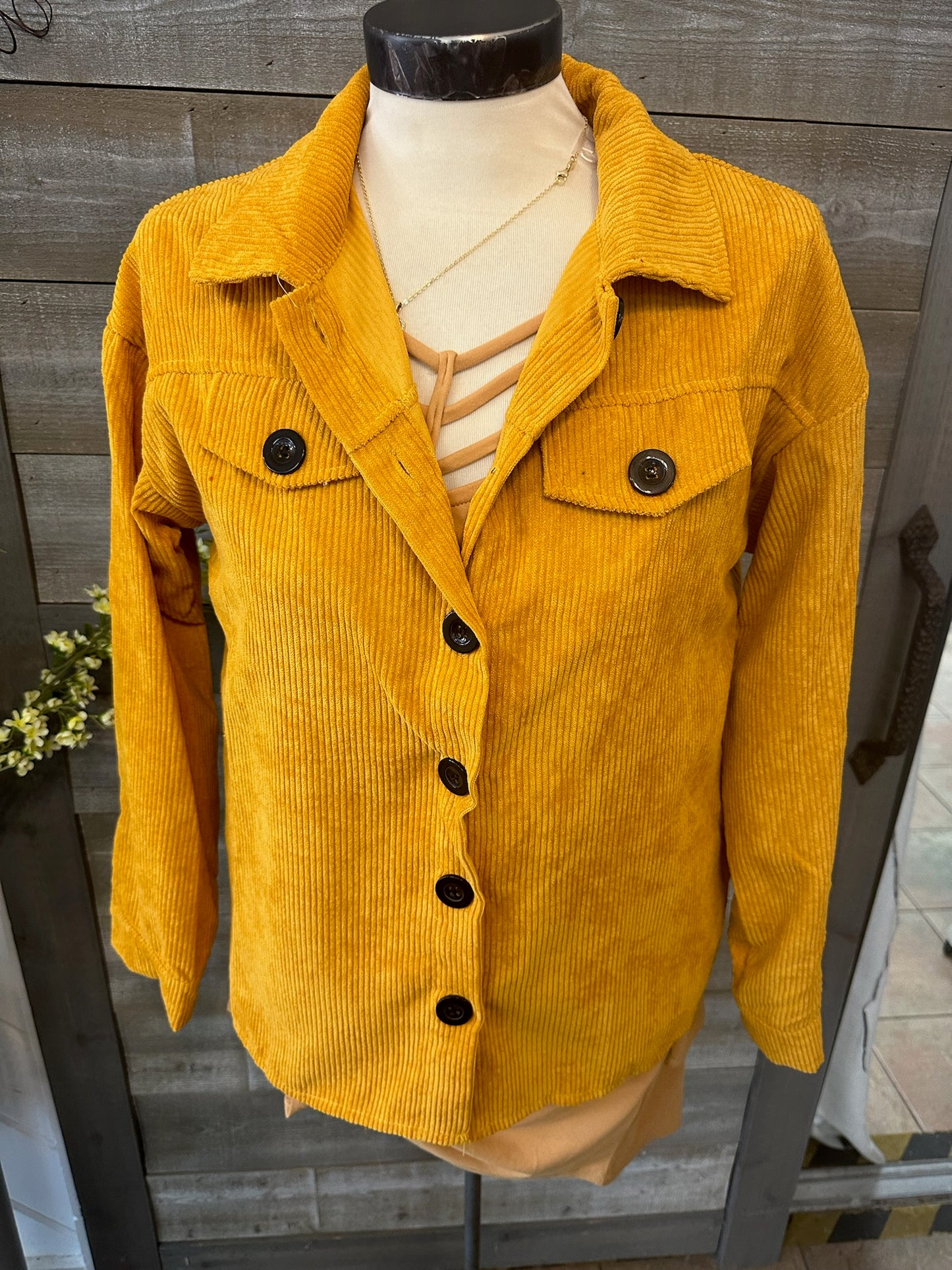 Corduroy Shacket