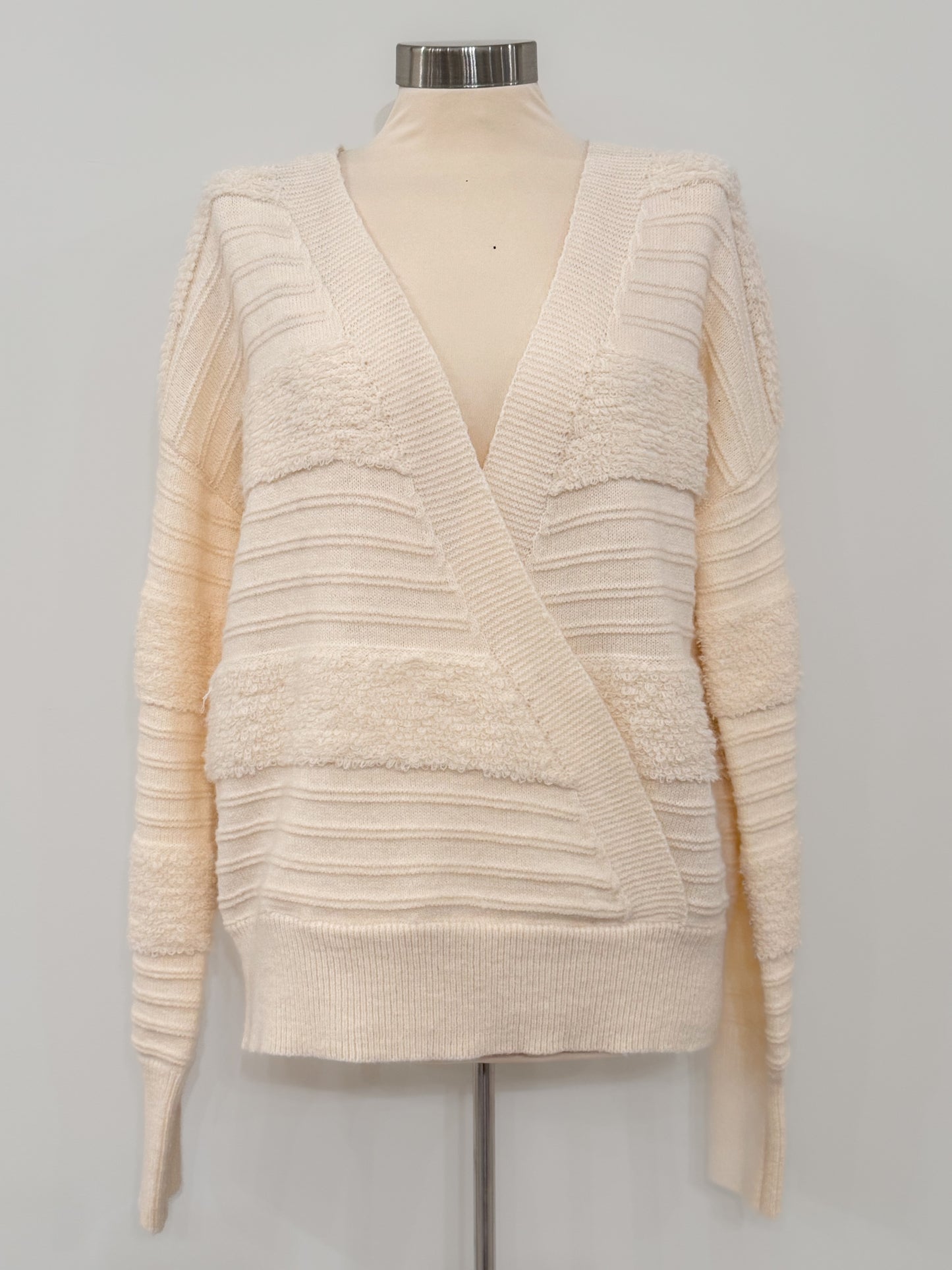 Ivory Comfy Brushed Sweater