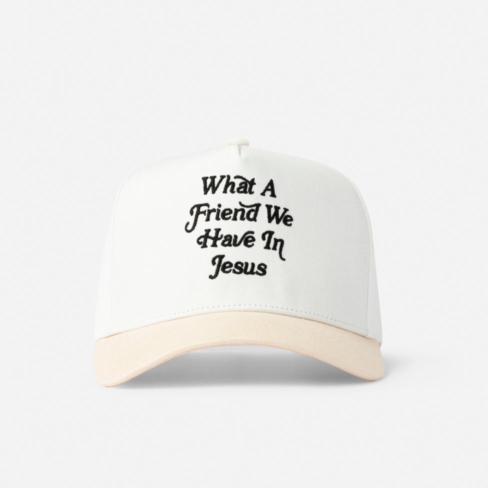 What A Friend We have in Jesus Trucker Hat