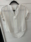 Hi-Low Striped Top