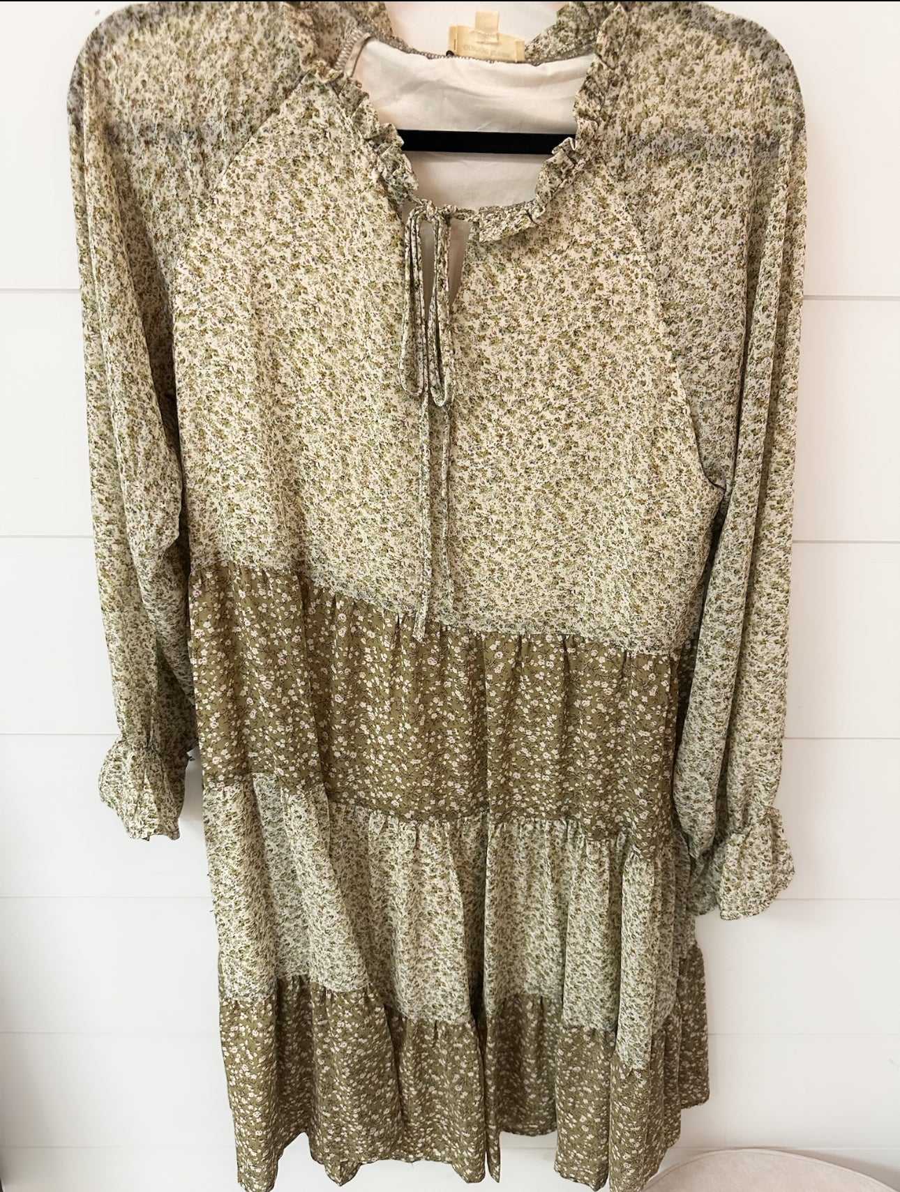 Vintage Long Sleeve Dress