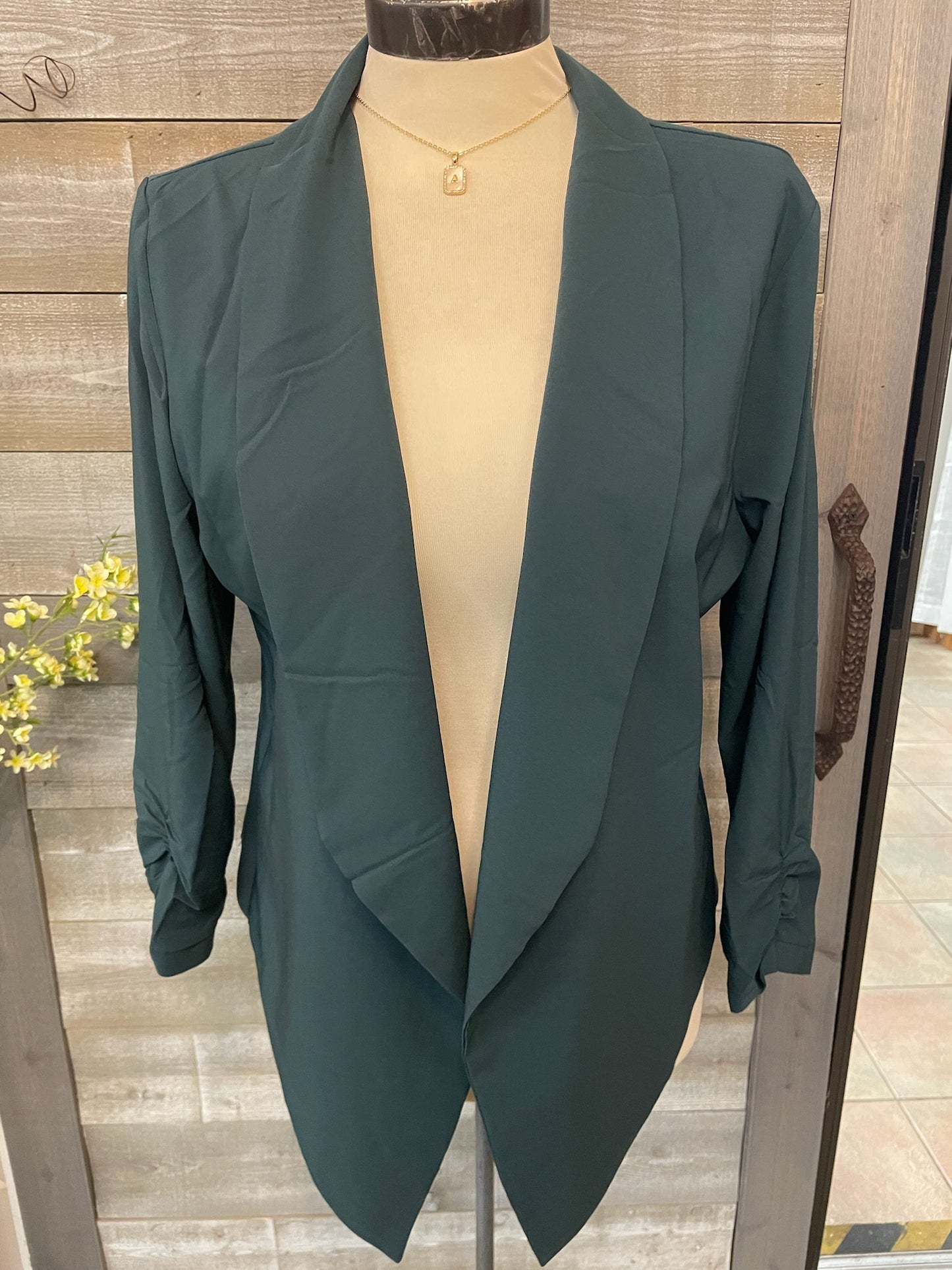 Open Front Blazer