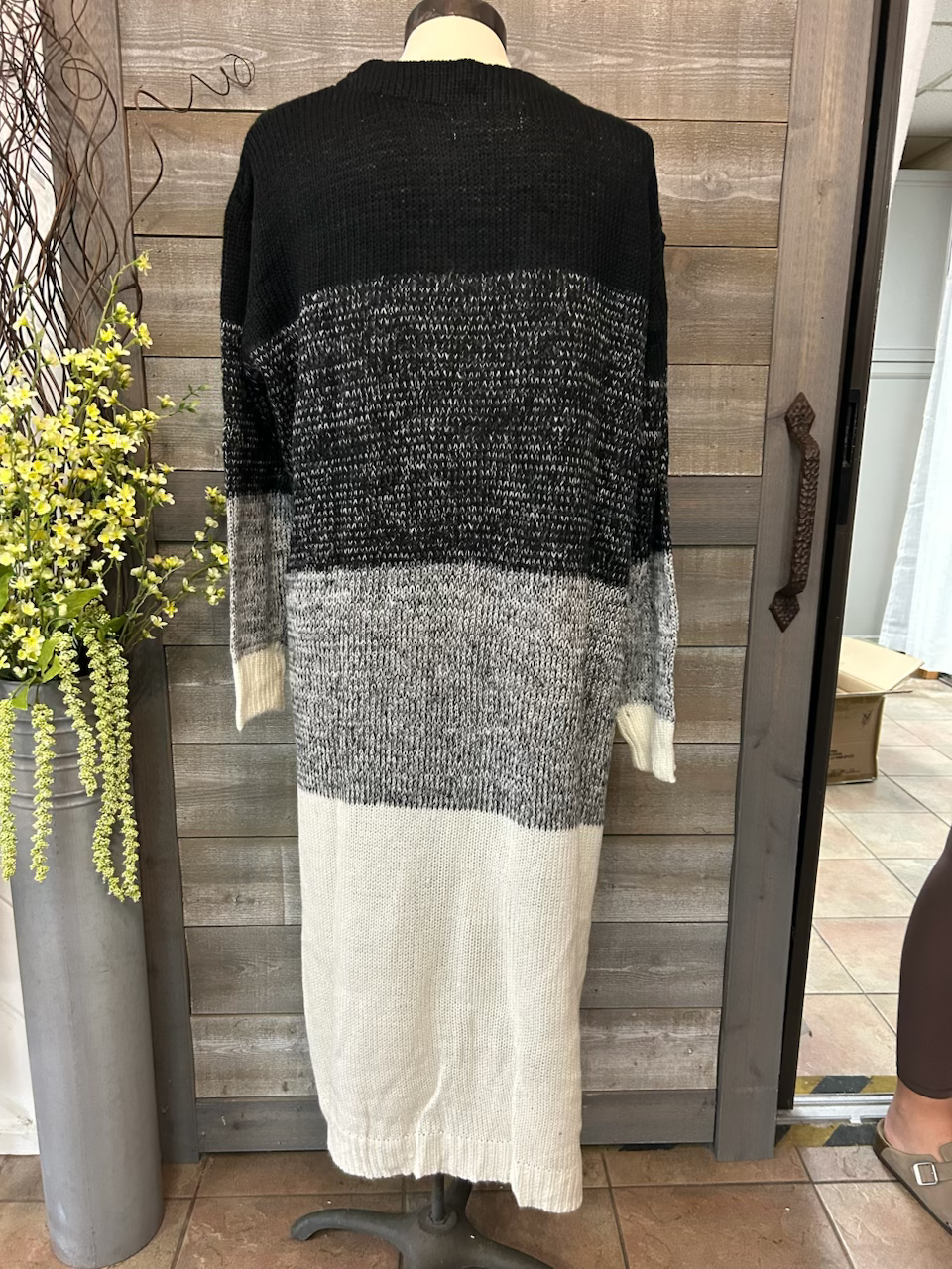 Long Knit Cardigan