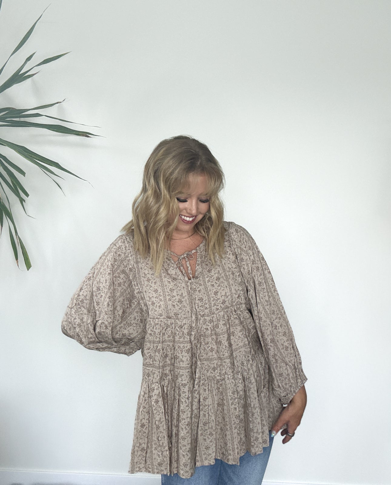 Ember Floral Top