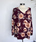 Graceful Floral Sweater